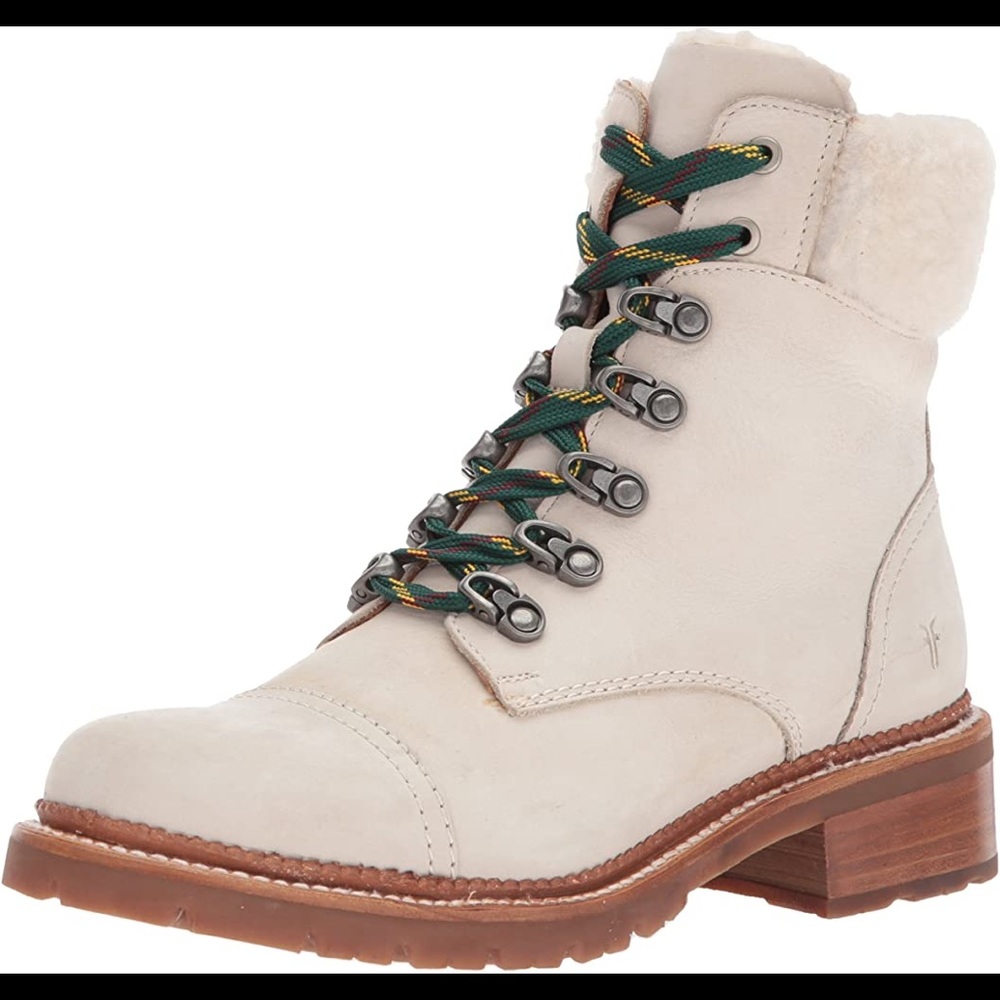 USED Frye Women’s Samantha Hiker Combat Boot